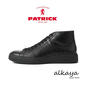��4/6-11����I�|�C���g�ő�38�{�I�v�G���g���[�I�y�ԕi�������������zPATRICK �p�g���b�N ROBION-H ���r�I���E�n�C BLK �u���b�N �C �X�j�[�J�[ �V���[�Y