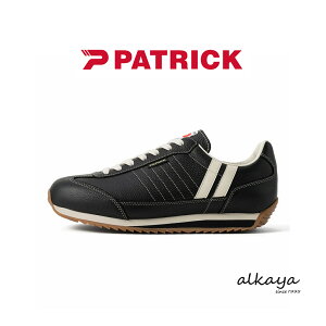 ��4/6-11����I�|�C���g�ő�38�{�I�v�G���g���[�I�y�ԕi�������������zPATRICK �p�g���b�N MARATHON-L �}���\���E���U�[ BLK �u���b�N �y98701�z �C �X�j�[�J�[ �y�� �y���V���[�Y �����Y ���f�B�[�X 