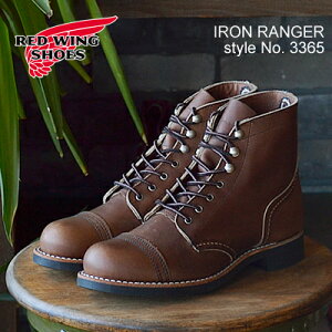 ★最大100%ポイントバック!?要エントリー★【返品交換送料無料】RED WING レッドウィング 3365 WOMEN'S MODERN IRON RANGER ウィメンズ モダン アイアンレンジャー Amber Harness アンバーハーネス レデ