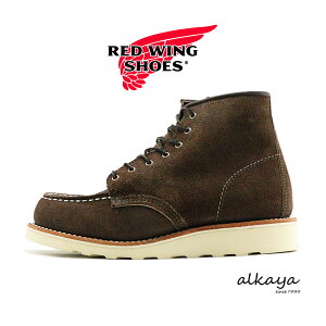��6/5����IP�ő�40�{�I�ő�100���|�C���g�o�b�N�I�H���y�ԕi�������������zRED WING ���b�h�E�B���O 3476 WOMEN'S 6-INCH CLASSIC MOC �E�B�����Y 6�C���` �N���V�b�N���b�N CHOCOLATE MULESKINNER �`���R���[