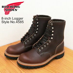 11/18IPő31{ő100|CgobNIHyԕizRED WING bhEBO Style No.4585 D 8-inch Logger 8C`K[ BRIARhOIL SLICKh uCA[EICXbN C u[c