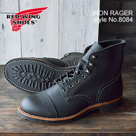 【返品交換送料無料】RED WING レッドウィング Style No.8084 IRON RANGER アイアン レンジャー BLACK HARNESS ブラック ハーネス ビブラム・430ミニラグ