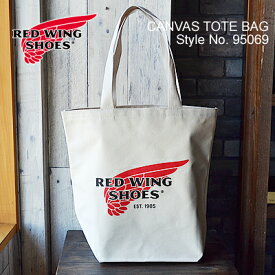 ★6/1限定！P最大20倍！要エントリー★RED WING レッドウィング Canvas Tote Bag キャンバス トートバッグ エコバッグ MADE IN USA 米国製