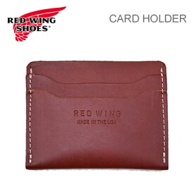 RED WING レッドウィング カードホルダー CARD HOLDER オロラセット フロンティア レザー ORO RUSSET FRONTIER LEATHER 革小物 カード入れ
