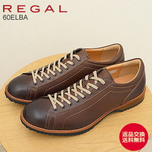 ��3/21-25����I�|�C���g�ő�39�{�I�v�G���g���[�I�y�ԕi�������������zREGAL ���[�K�� ���[�X�A�b�v���U�[�X�j�[�J�[ 60ELBA BROWN �u���E�� EE �a�m�C �V���[�Y �X�j�[�J�[ �J�W���A�� �r�W�l�X 