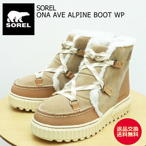 11/5IPő31{ő100|CgobNIHyԕizSOREL \ fB[X ONA AVE ALPINE BOOT WP I[GkG[Axj[ApCu[c@EH[^[v[t Dusty Tan Taw