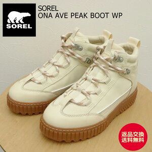 11/1IPő21{ő100|CgobNIHyԕizSOREL \ fB[X ONA AVE PEAK BOOT WP I[GkG[Axj[ s[Nu[cEH[^[v[t HONEY WHITE GUM 17 n