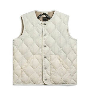 ��6/5����IP�ő�40�{�I�ő�100���|�C���g�o�b�N�I�H���y���[�zTAION �^�C�I�� MILITARY CREW NECK DOWN VEST �~���^���[ V�l�b�N �N���[�l�b�N �_�E�� �x�X�g-�\�t�g�V�F�� ���j�Z�b�N�X �C���i�[�_�E