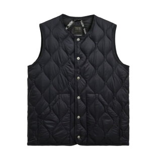 ��10/18����IP�ő�32.5�{���ő�100���|�C���g�o�b�N�I�y���[�zTAION �^�C�I�� MILITARY CREW NECK DOWN VEST �~���^���[ V�l�b�N �N���[�l�b�N �_�E�� �x�X�g-�\�t�g�V�F�� ���j�Z�b�N�X �C���i�[�_�E�� 