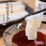細切り いかそうめん 生食用 500g 冷凍 業務用 函館 竹田食品 送料無料イカそうめん おつまみ イカ 刺身 …