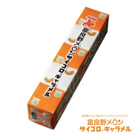 donan 富良野メロン サイコロキャラメル 1本ギフト プレゼント ふらの 北海道お土産 お菓子