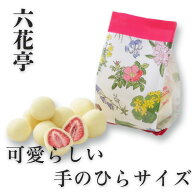 【正規取扱店】【六花亭】ストロベリーチョコ 60g 小袋タイプ｜バレンタイン ホワイトデー クリスマス 北…