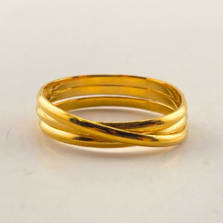 楽天市場】純金 24金 K24 pure gold ring 指輪 リング ゴールド 