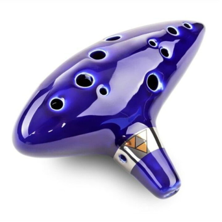 楽天市場】【お買い物マラソンP2倍】オカリナ ブルー ブラウン 12穴 