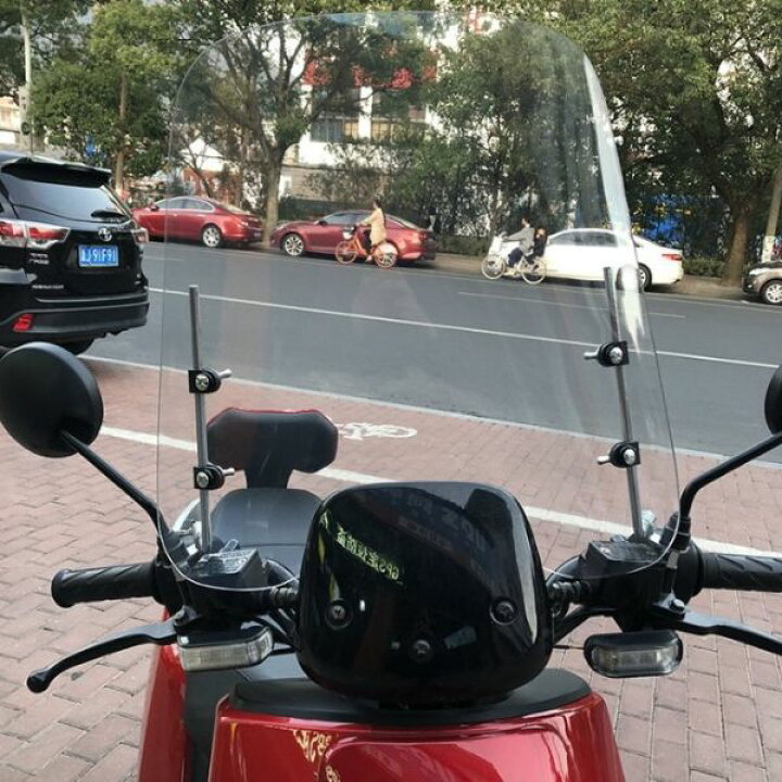 バイク 風防 スクリーン ウインドスクリーン 汎用 原付 スクーター 取付簡単 風よけ 風除け 虫除け : ワンズショップ - 通販 -  Yahoo!ショッピング Zetify ウインドスクリーン スクーター 原付 風防 スクリーン ウインドシールド 風除け 虫除け 雨除け 簡単取付 バイク オ