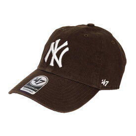 47Brand キャップ ニューヨーク・ヤンキース メンズ レディース クリーンナップ NY ロゴ CLEAN UP 帽子 ローキャップ メジャーリーグ ブランド