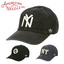 アメリカンニードル キャップ メンズ ニューヨークブラックヤンキース 帽子 American Needle NY BLACK YANKEES NL ビンテージ 野球 ニグロリーグ