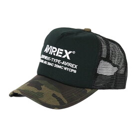【SALE！】アビレックス メッシュキャップ キャップ 帽子 メンズ LOGO AVIREX MEN'S MESHCAP アヴィレックス 大きいサイズ ビッグサイズ キングサイズ xl 人気 ブランド