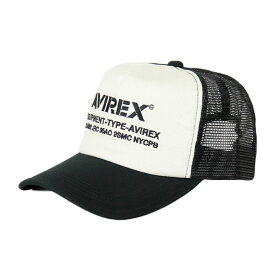 アビレックス メッシュキャップ キャップ 帽子 メンズ LOGO AVIREX MEN'S MESHCAP アヴィレックス 大きいサイズ ビッグサイズ キングサイズ xl 人気 ブランド