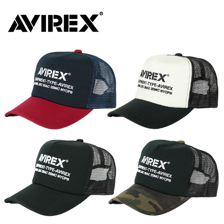 楽天市場】アビレックス メッシュキャップ キャップ 帽子 メンズ LOGO 