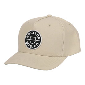 BRIXTON ブリクストン キャップ メンズ CREST C MP SNBK CAP 帽子 スナップバック スケーター スケートブランド