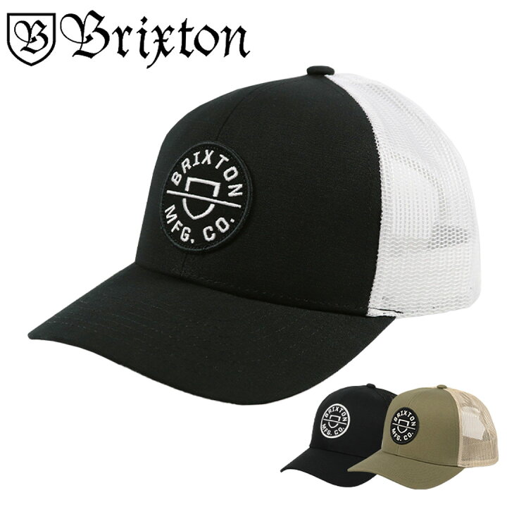 楽天市場】BRIXTON ブリクストン メッシュキャップ メンズ CREST X MP 