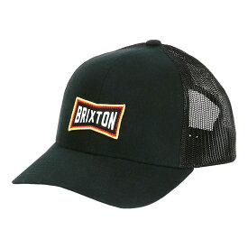 BRIXTON ブリクストン メッシュキャップ メンズ レディース ロゴ ワッペン 帽子 6パネル スナップバック ユニセックス サーフ クロスオーバー