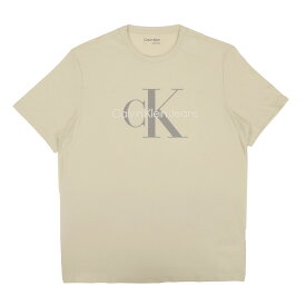 【ワケありアウトレット】カルバンクライン Tシャツ 半袖 ロゴ Calvin Klein Jeans メンズ レディース トップス モノグラムロゴ プリント 40DC813 クルーネック