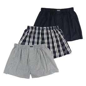 【3枚セット】カルバンクライン トランクス メンズ 男性下着 calvin klein woven trunks CK ストライプ チェック ロゴ パンツ ブランド ギフト 誕生日プレゼント