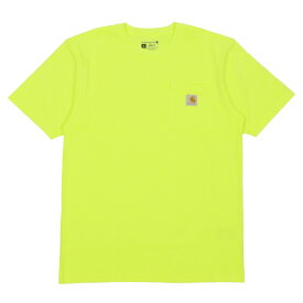 カーハート Tシャツ メンズ Carhartt K87 ヘビーウェイト ポケット付き 無地 半袖 トップス ファッション ブランド 大きいサイズ