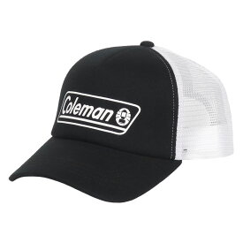 Coleman メッシュキャップ メンズ レディース ロゴ コールマン 帽子 5パネル ツートンカラー スナップバック ユニセックス トラッカー アウトドア