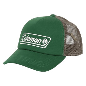 【SALE！】Coleman メッシュキャップ メンズ レディース ロゴ コールマン 帽子 5パネル ツートンカラー スナップバック ユニセックス トラッカー アウトドア