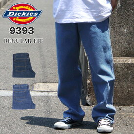 ディッキーズ デニム ジーンズ 9393 Dickies メンズ レングス29 レングス30 レングス32 ジーパン ストレート ワークウェア パンツ ズボン 無地 14オンス 作業着 レギュラーフィット