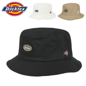 【SALE！】ディッキーズ バケットハット メンズ レディース Dickies ワンポイント ワッペン ハット 帽子 ブランド おしゃれ かわいい かっこいい バケハ 男女兼用 フェス