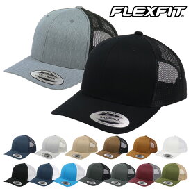 【SALE！】FLEXFIT フレックスフィット メッシュキャップ メンズ レディース YUPOONG ユーポン FLEXFIT YP CLASSICS RETRO TRUCKER CAP 帽子 CAP 無地