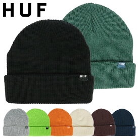 HUF ハフ ニット帽 ニットキャップ ビーニー USUAL BEANIE メンズ 帽子 ローゲージ 肉厚 ストリート ブランド 秋冬 スケボー スケーター ファッション かっこいい おしゃれ かわいい 人気