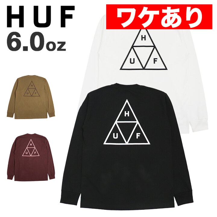 楽天市場】【ワケありアウトレット】ハフ ロンT HUF ESSENTIALS TT L/S 