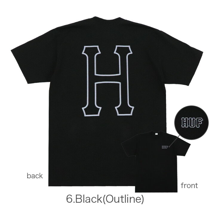 楽天市場】HUF ハフ メンズ Tシャツ ESSENTIALS CLASSIC H S/S TEE  