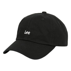 【SALE！】Lee キャップ メンズ レディース リー ローキャップ ミニロゴ チビロゴ ワンポイント 帽子 ブランド おしゃれ かわいい 浅い 大きいサイズ ビッグサイズ