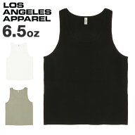 ロサンゼルスアパレル タンクトップ ノースリーブ ロスアパ Los Angeles Apparel メンズ 6.5オンス ガー…