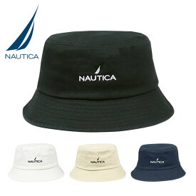 NAUTICA ノーティカ バケットハット メンズ レディース ロゴ ブランド シンプル ユニセックス 帽子 刺繍 ストリート ハット ノーチカ おしゃれ
