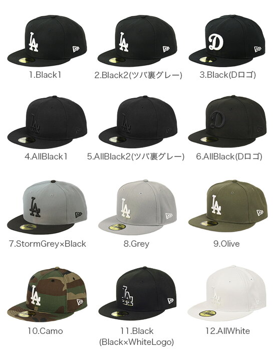 楽天市場】NewEra ニューエラ キャップ ドジャース 59FIFTY MEN