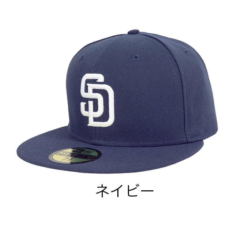 ニューエラ キャップ メンズ 59FIFTY SAN DIEGO PADRES サンディエゴ・パドレス NEW ERA MLB 帽子 オーセンティック  オンフィールド メジャーリーグ | 99HeadwearShop