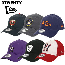 ニューエラ キャップ MLB 9TWENTY メンズ レディース NEW ERA ブリュワーズ コルト.45s ツインズ ナショナルズ ロッキーズ メジャーリーグ ローキャップ 人気 ブランド ロゴ 帽子 野球帽