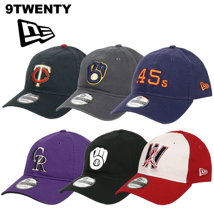 楽天市場 ニューエラ キャップ メンズ レディース 9twenty New Era メジャーリーグ ローキャップ 人気 ブランド 帽子 ロゴ おしゃれ 6パネルキャップ Mlb 野球帽 カーブバイザー 99headwearshop