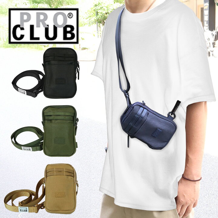 楽天市場】プロクラブ PRO CLUB ショルダーバッグ NECK POUCH 04PC0807 