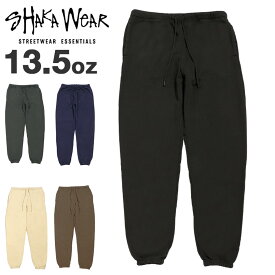 シャカウェア スウェットパンツ Shaka Wear メンズ ヘビーウェイト 無地 13.5oz 厚手 ガーメントダイ ボトムス 長ズボン ブランド ストリート シンプル 秋 冬