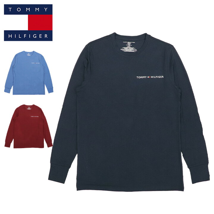 楽天市場】トミーヒルフィガー 長袖Tシャツ ストレッチ メンズ ロンT 