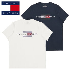 トミーヒルフィガー Tシャツ メンズ TOMMY HILFIGER 09T4325 半袖 ブランド フラッグロゴ トップス 春 夏 クルーネック ショートスリーブ SS かっこいい