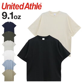 ユナイテッドアスレ ヘビーウェイト Tシャツ 厚手 メンズ United Athle 9.1オンス 半袖Tシャツ 大きいサイズ ビッグシルエット オシャレ ファッション トップス